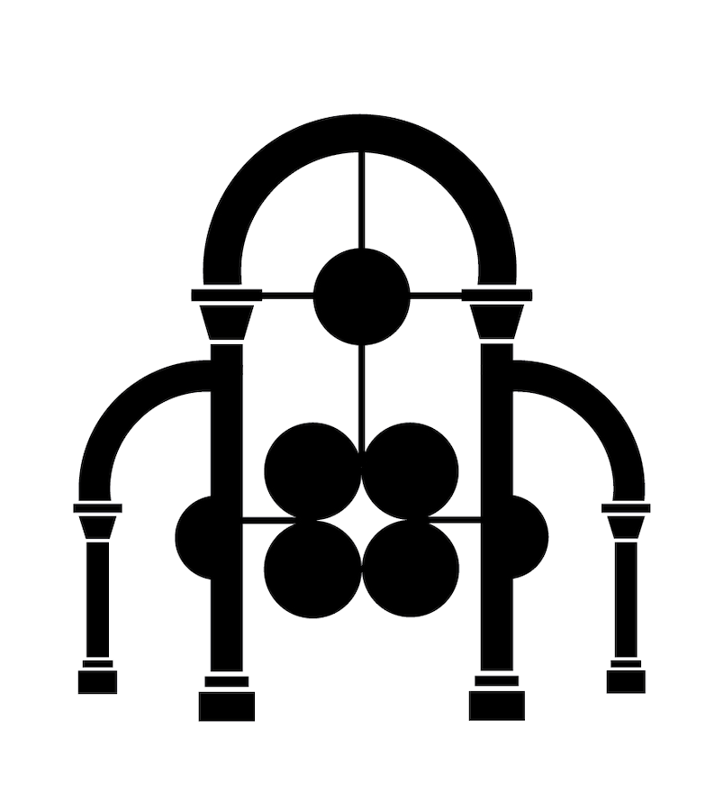 YMCA Jerusalem arched window logo mark